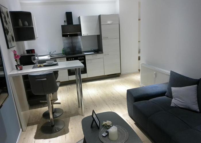 HANNIBAL - Design Apartment Amaryllis 3, VW Nähe, Parkplatz, Küche, HighSpeed-WLAN, Fitness, Solarium