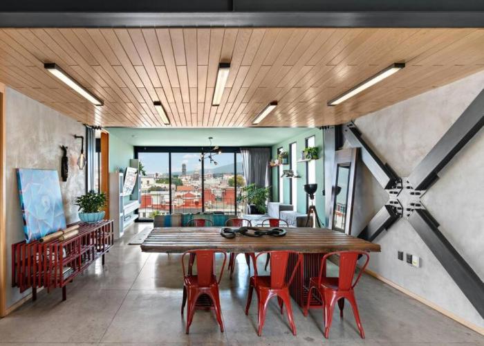 Penthouse nuevo con terraza en zona centro historico