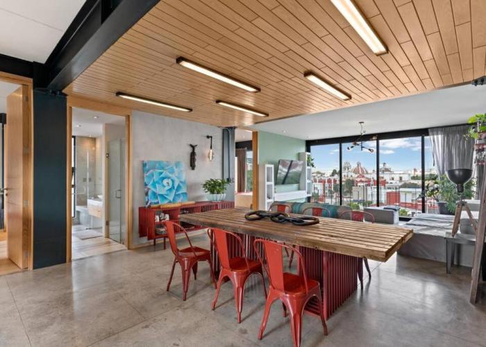 Penthouse nuevo con terraza en zona centro historico