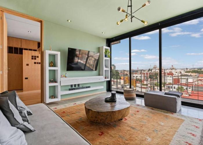 Penthouse nuevo con terraza en zona centro historico