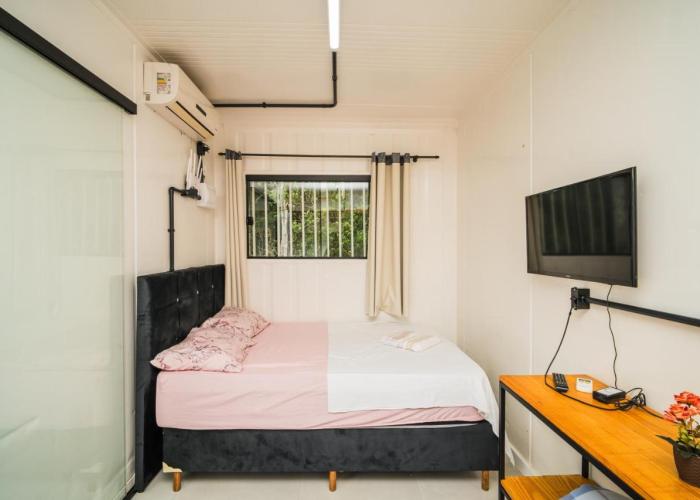 Tiny House completa proximo a Arena OPUS