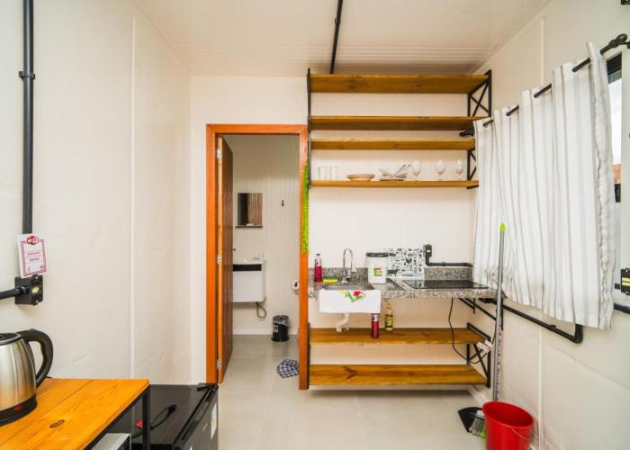 Tiny House completa proximo a Arena OPUS