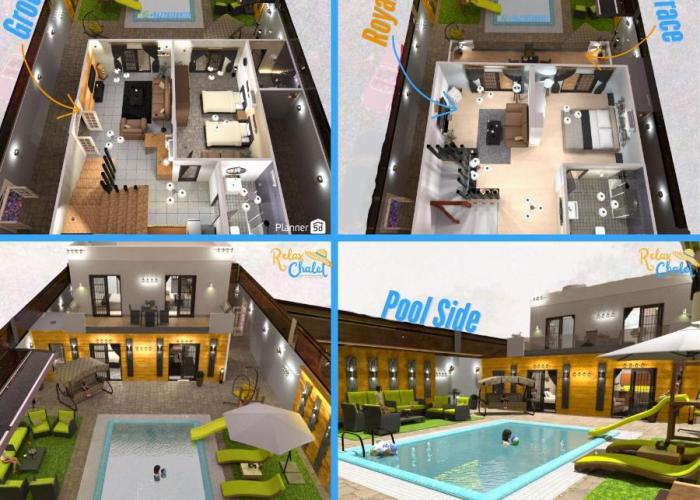 Private Pool - Relax Chalet Deadsea