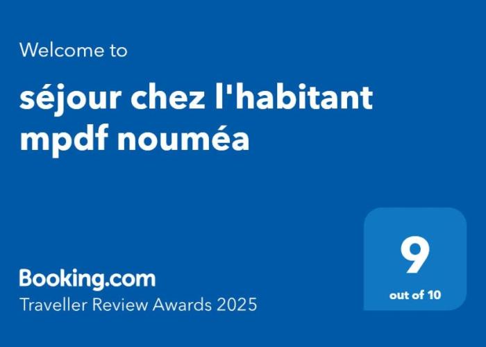 séjour chez l'habitant mpdf nouméa
