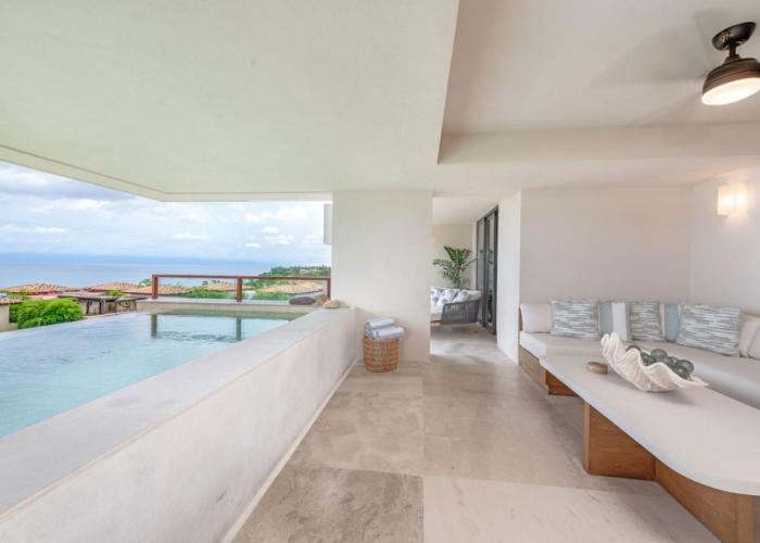 Condo Náutica Oceanview, Private Cook, Golf Cart & Pool in Punta Mita