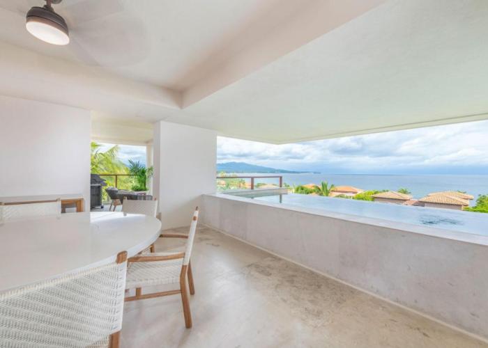 Condo Náutica Oceanview, Private Cook, Golf Cart & Pool in Punta Mita