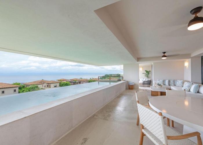 Condo Náutica Oceanview, Private Cook, Golf Cart & Pool in Punta Mita