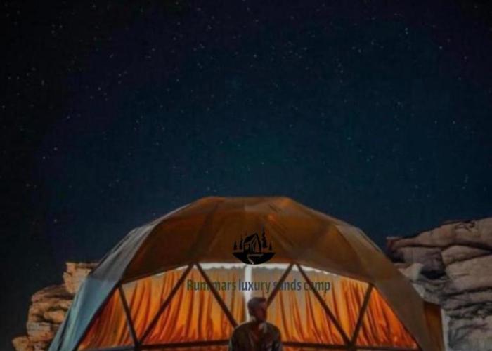RUM MARS lUXURY SANDS BUBBLE CAMP