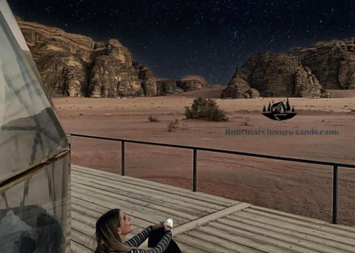 RUM MARS lUXURY SANDS BUBBLE CAMP