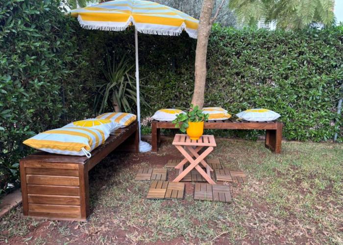Bouskoura, appart jardin privé