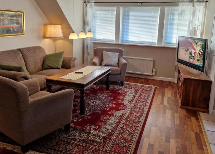 Tre rum och kök centralt