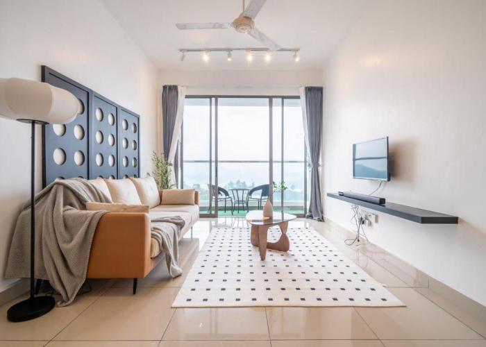 Serene Minimalist Family Retreat 2-7pax &Sunrise View