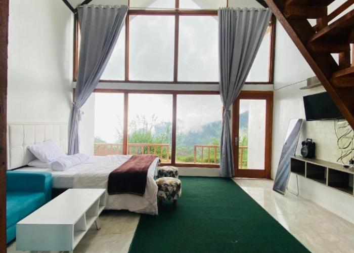 Dieng cabin atas awan