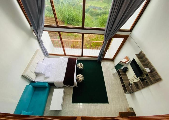 Dieng cabin atas awan