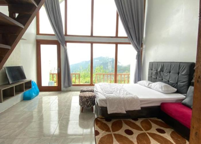 Dieng cabin atas awan