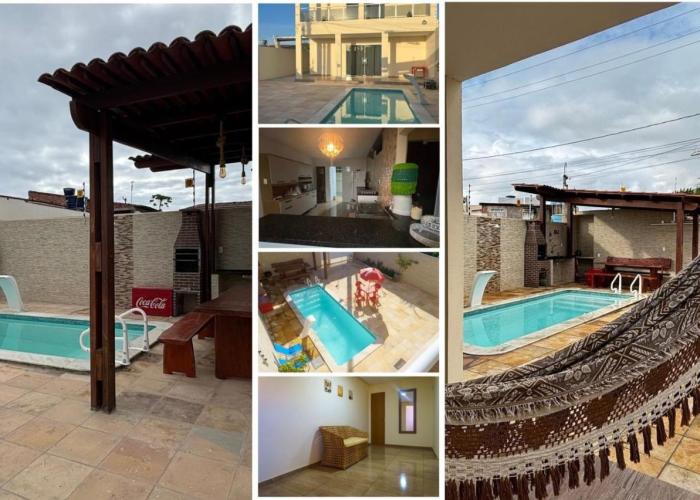 4 quartos, sendo 2 suítes - uma com varanda privativa, a 700m da Praia da Boca da Barra e 2,5km da orla de Tamandaré, Wifi 200MB e cozinha completa - Piscina e estacionamento privativos - Ideal para grupos e famílias - tranquilo para home office