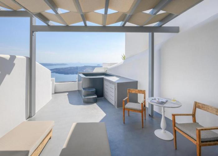 Hommage Suites with Caldera View Hot tub