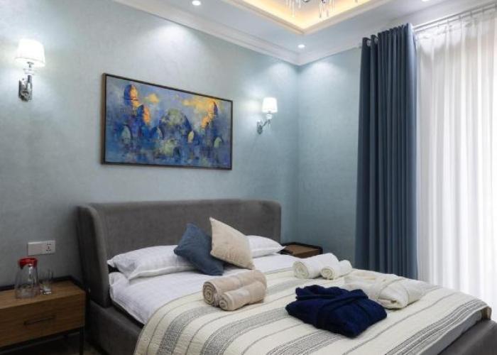 Stylish 1 Bedroom Apartment with Large Private Terrace and Rudaki Park Views in Central Dushanbe