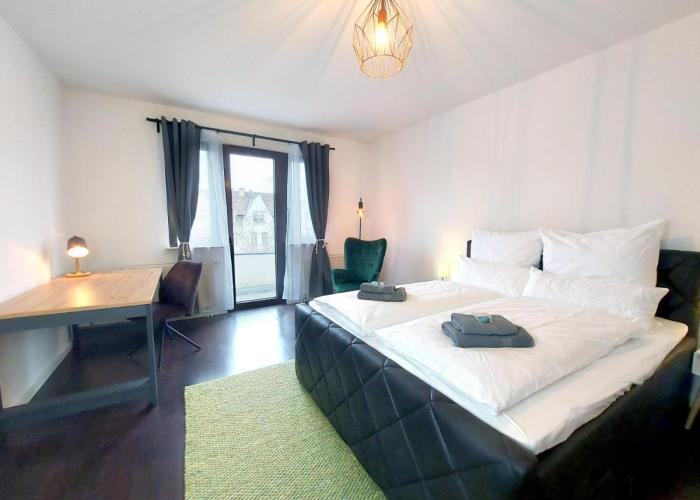 SeWo Fichte, Wohlfühl-Apartment mit Balkon in Wiesbaden