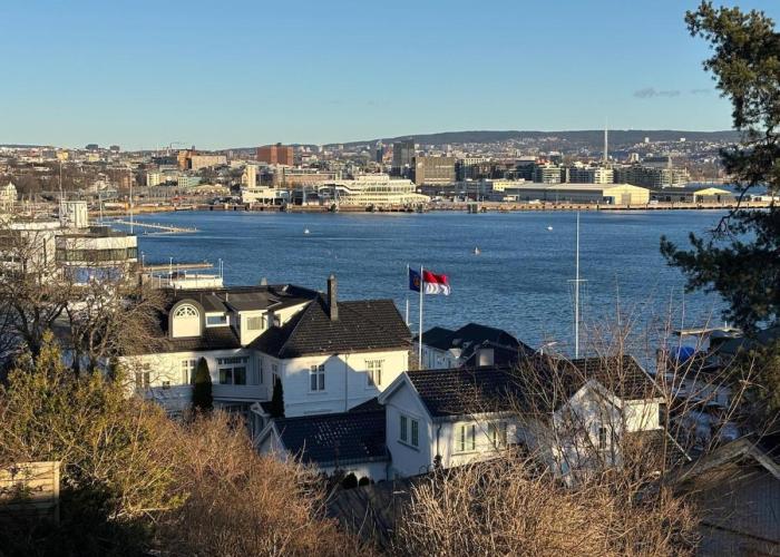 Fantastic apartment with garden and sea view on Bygdøy