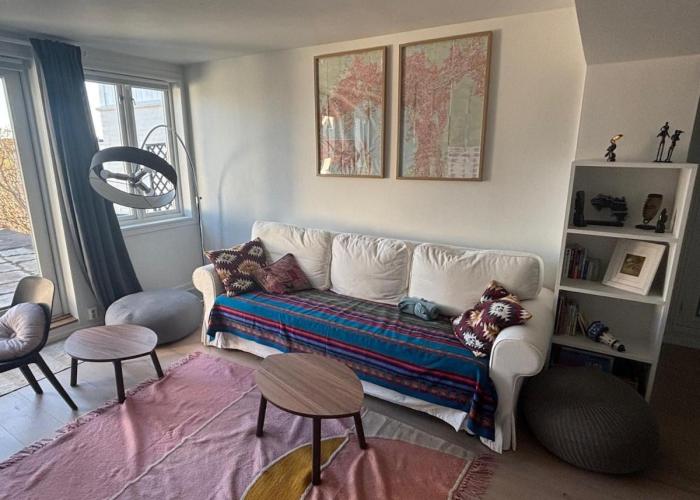 Fantastic apartment with garden and sea view on Bygdøy