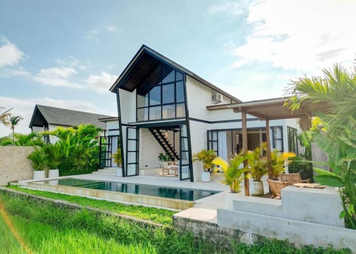 Villa Kura Kura - Tranquil Modern Villa in the Heart of Ricefields