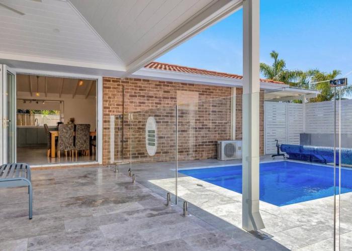 Coastal Poolside Retreat