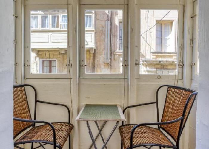 Valletta Townhouse with Maltese Balcony