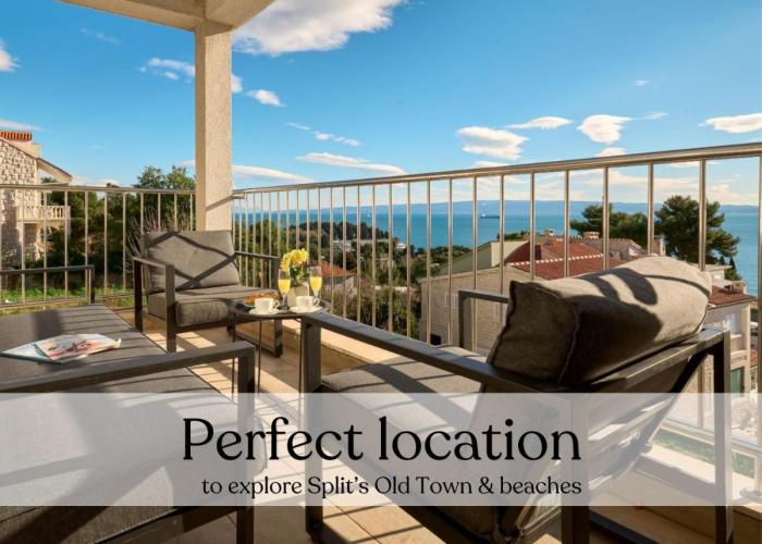 Sea View & Garage - Modern 3BR Split Apartment