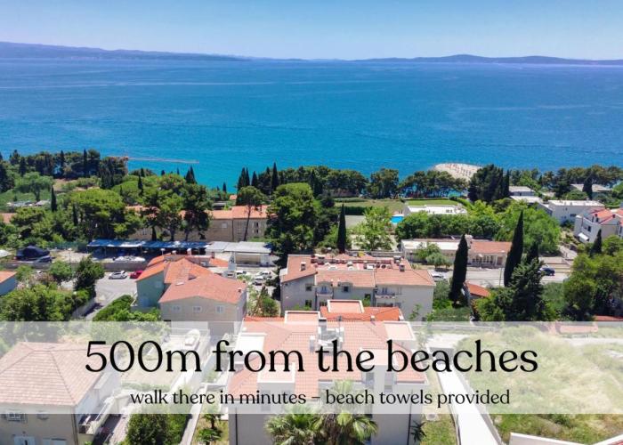 Sea View & Garage - Modern 3BR Split Apartment