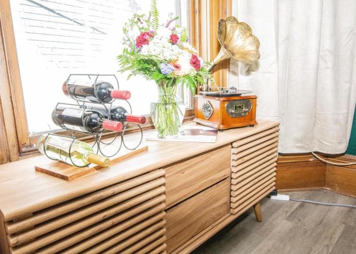Elegant Escape, Modern Luxe in Historic Suite