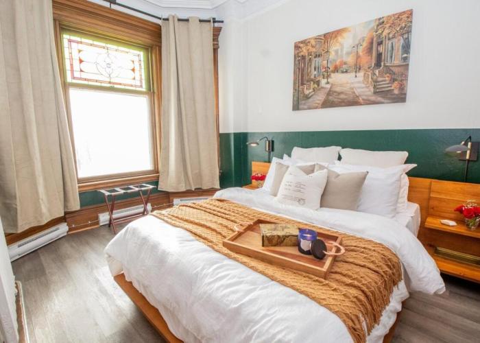 Elegant Escape, Modern Luxe in Historic Suite