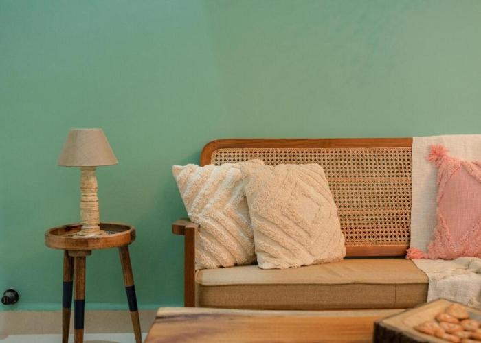 Sage Blush Cozy2BHK in Siolim by Lazy Daze Stays