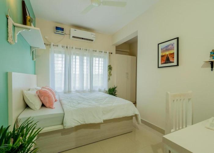 Sage Blush Cozy2BHK in Siolim by Lazy Daze Stays