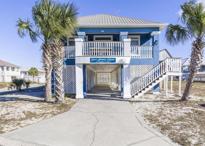 Gulf Shores Haven Pools Tent Tiki Bar Games Pool Table Early Checkin