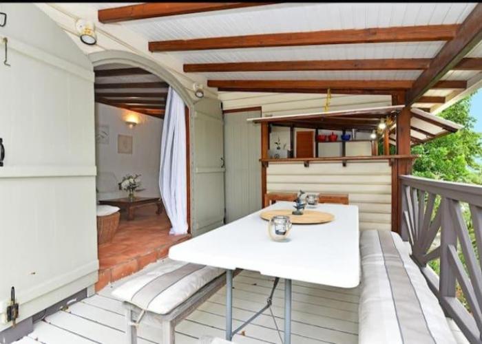 Simpson Bay Hill eco friendly caribbean cottage