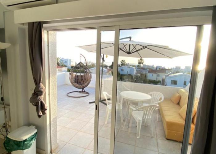 260 m to Beach, Sea&Sunset view terrasa