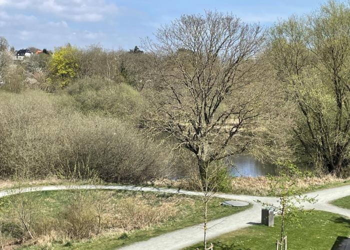 Unique Three Bedroom Apartment in the City of Kolding with Private Parking