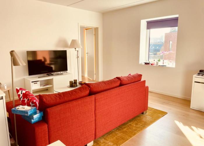 Unique Three Bedroom Apartment in the City of Kolding with Private Parking