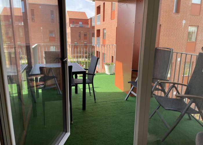 Unique Three Bedroom Apartment in the City of Kolding with Private Parking