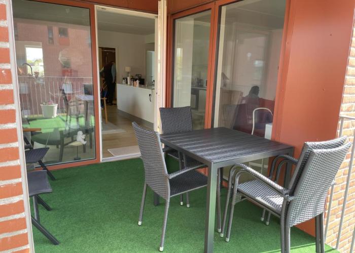 Unique Three Bedroom Apartment in the City of Kolding with Private Parking