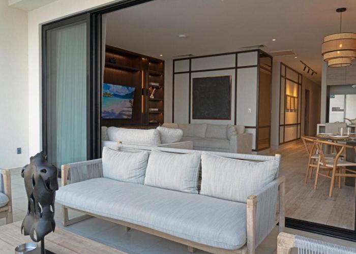 Beachfront apartment