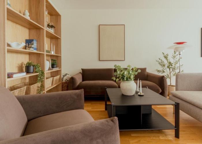 3 BR Apartment with Balcony, Sea View and Parking