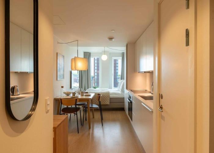 Cozy 9th Floor Apartment in Vesterbro