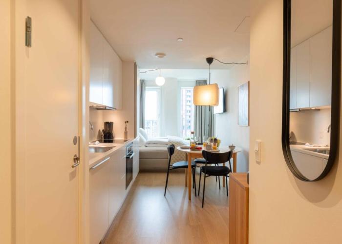 Cozy 9th Floor Apartment in Vesterbro