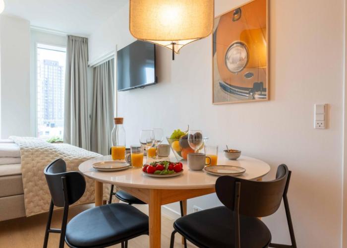 Cozy 9th Floor Apartment in Vesterbro