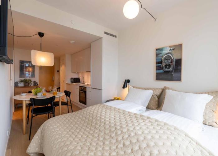 Cozy 9th Floor Apartment in Vesterbro
