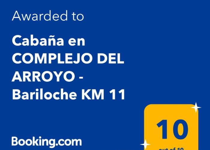 Cabaña en COMPLEJO DEL ARROYO - Bariloche KM 11