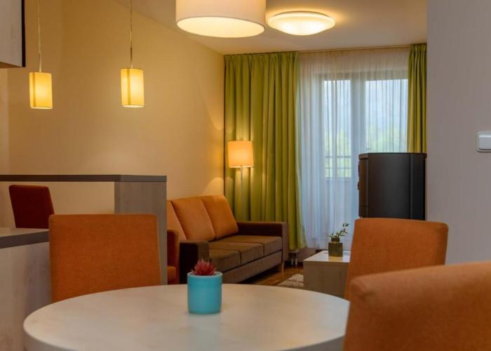 Súkromné apartmány v Crocuse s výhľadom na hory