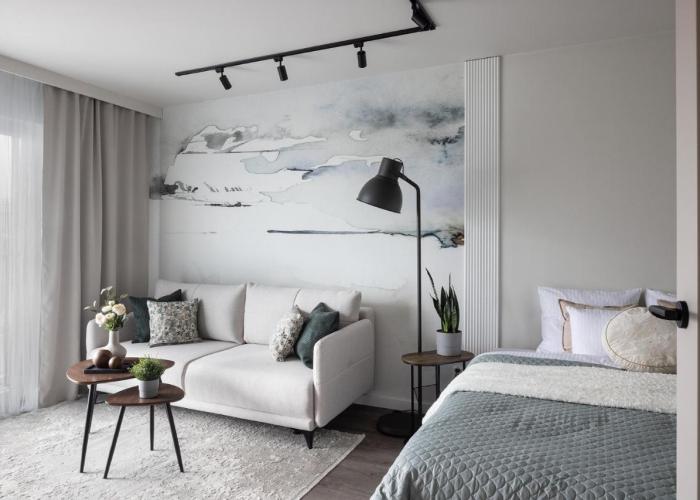 NEW #Madalińskiego57 - city center, new bulding, 2 bedrooms, 2x double beds and a fold-out sofa, separate kitchen, air conditioning, balcony, underground parking, self check in 24h, internet, Netflix, coffee machine, washing machine,1 km to the railway